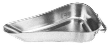 Powder Strewer, Triangular Basins, Placenta and Bed Pans